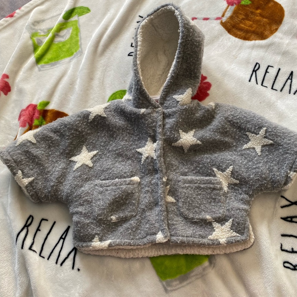 Baby girls 👧 warm Sherpa jacket